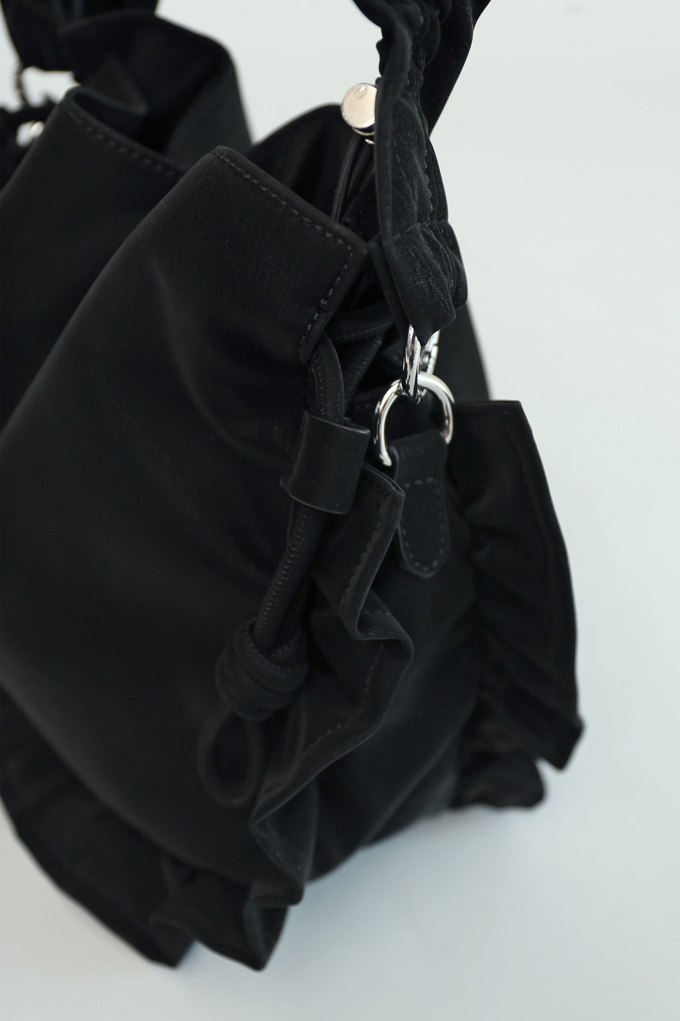 Raviolii Pillow Bag - Black Soot