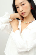 Odette Ruffle Blouse