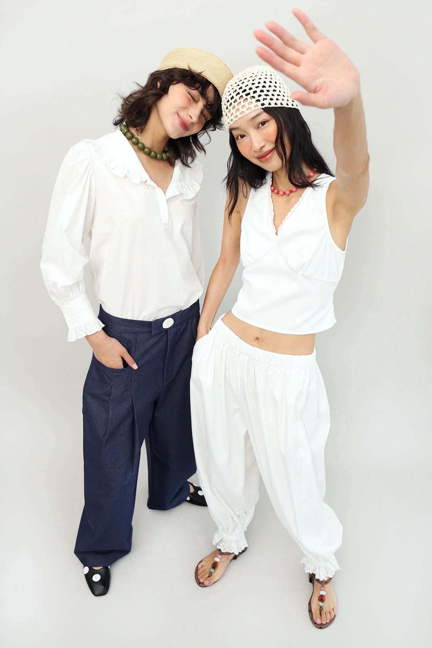 Odette Ruffle Blouse