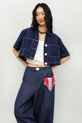 Hopper Boxy Denim Top/Outer