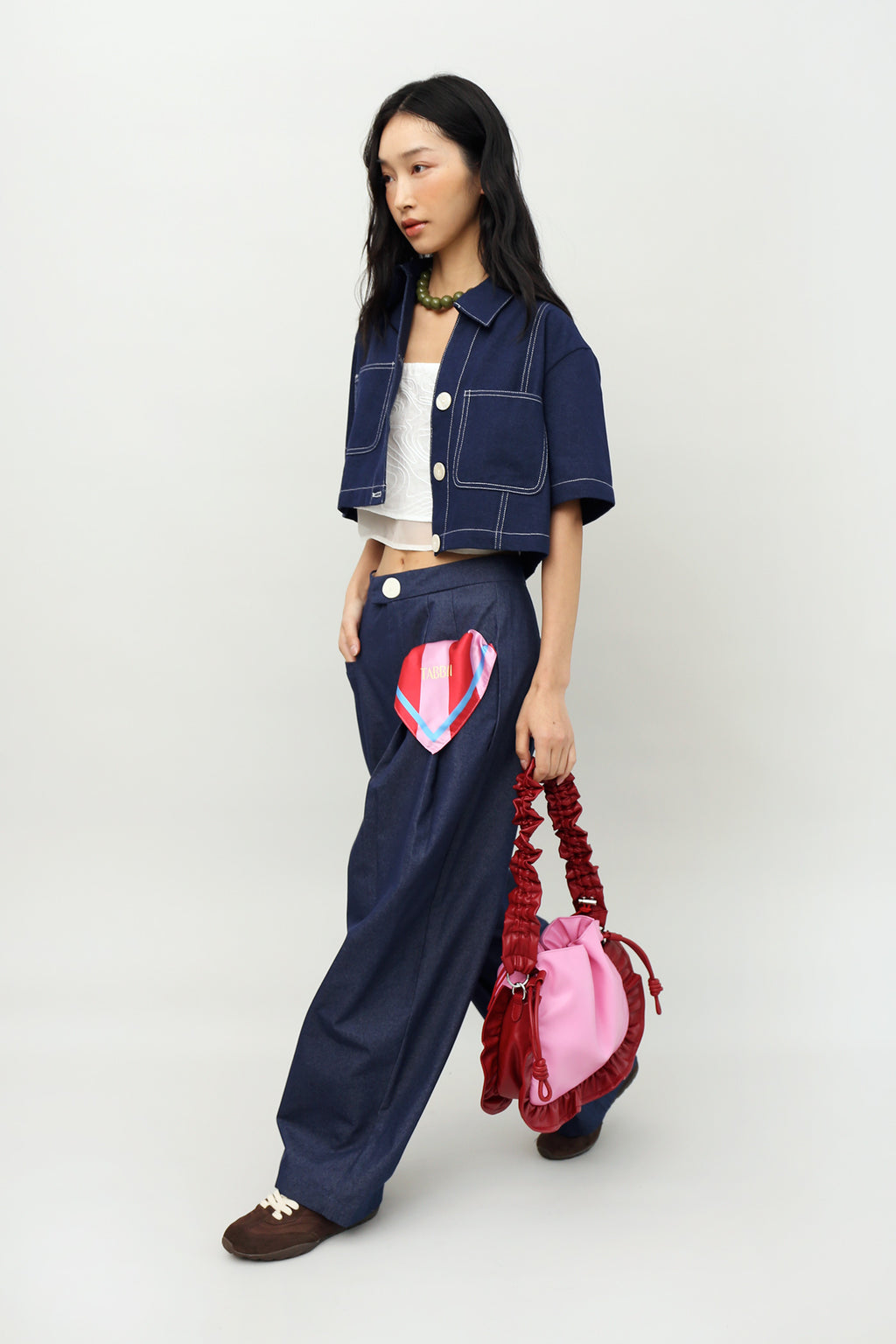 Hopper Boxy Denim Top/Outer