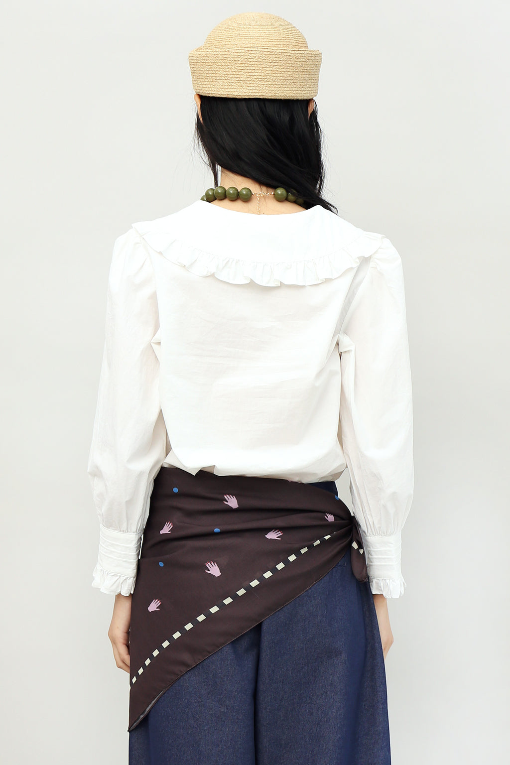 Odette Ruffle Blouse