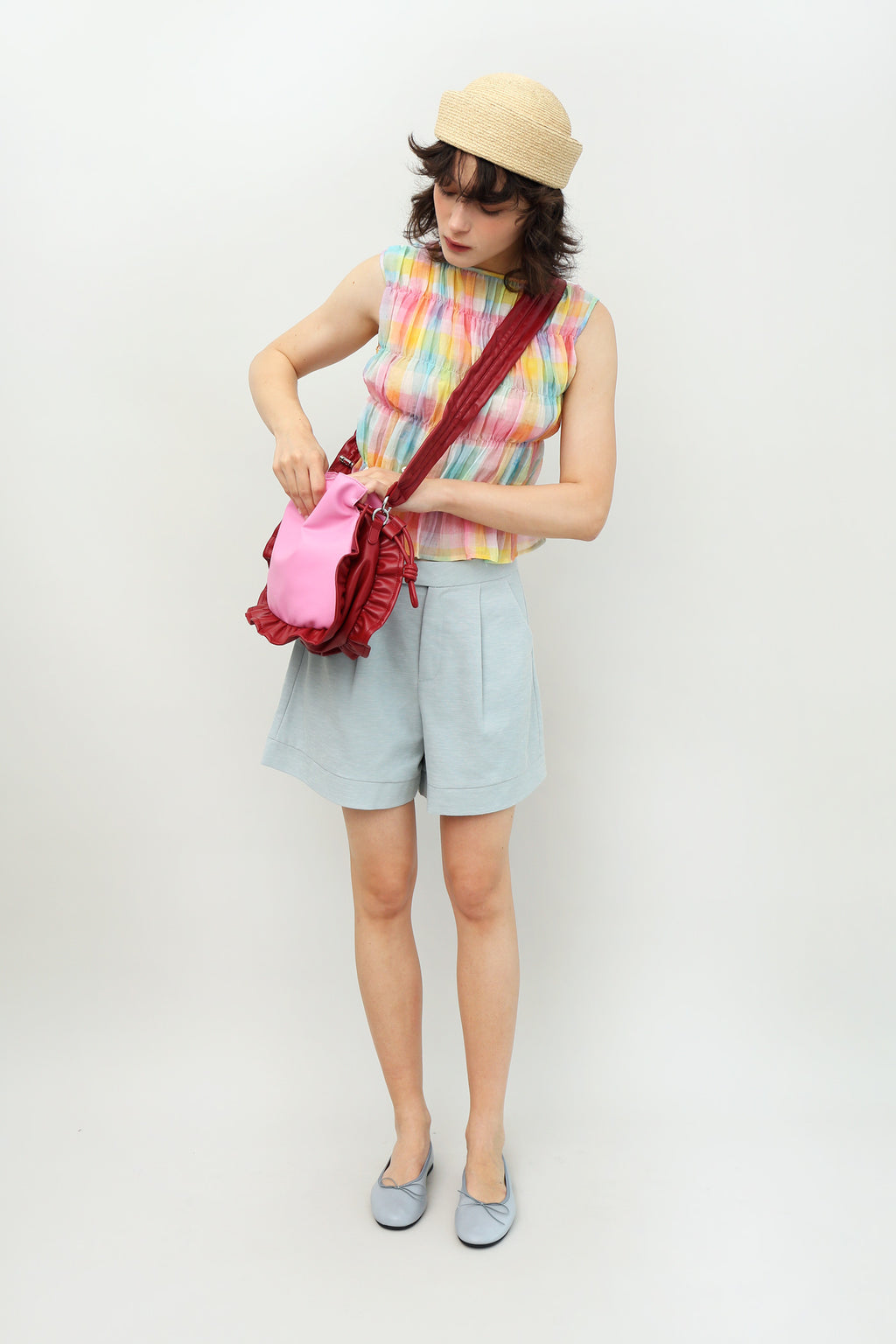 Raviolii Pillow Bag - Bubblegum Cherry