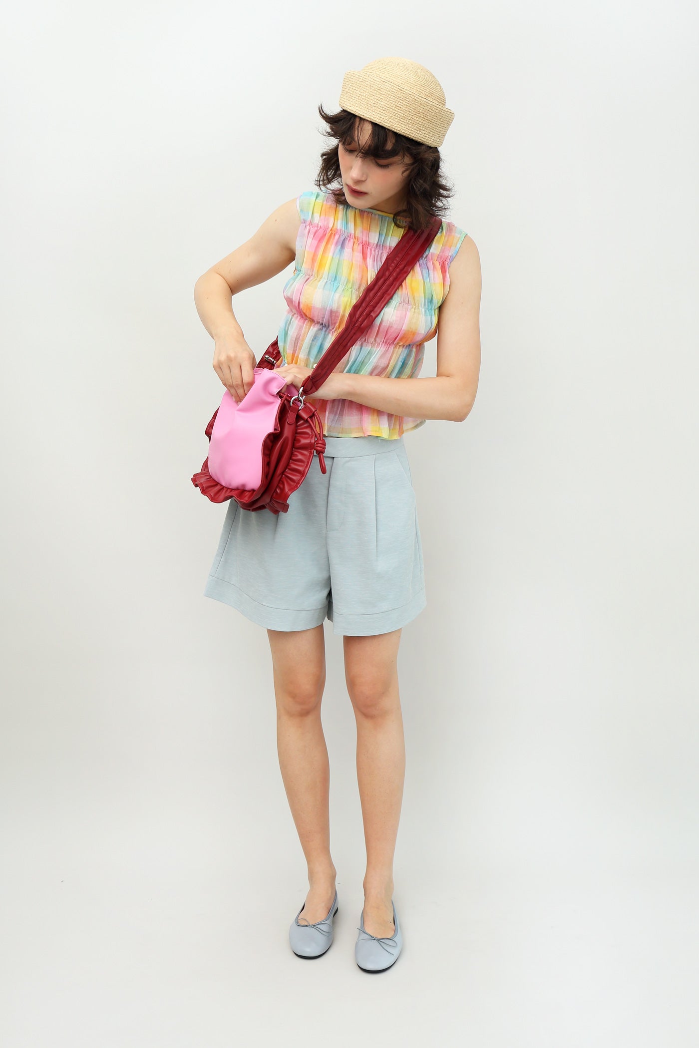 Raviolii Pillow Bag - Bubblegum Cherry