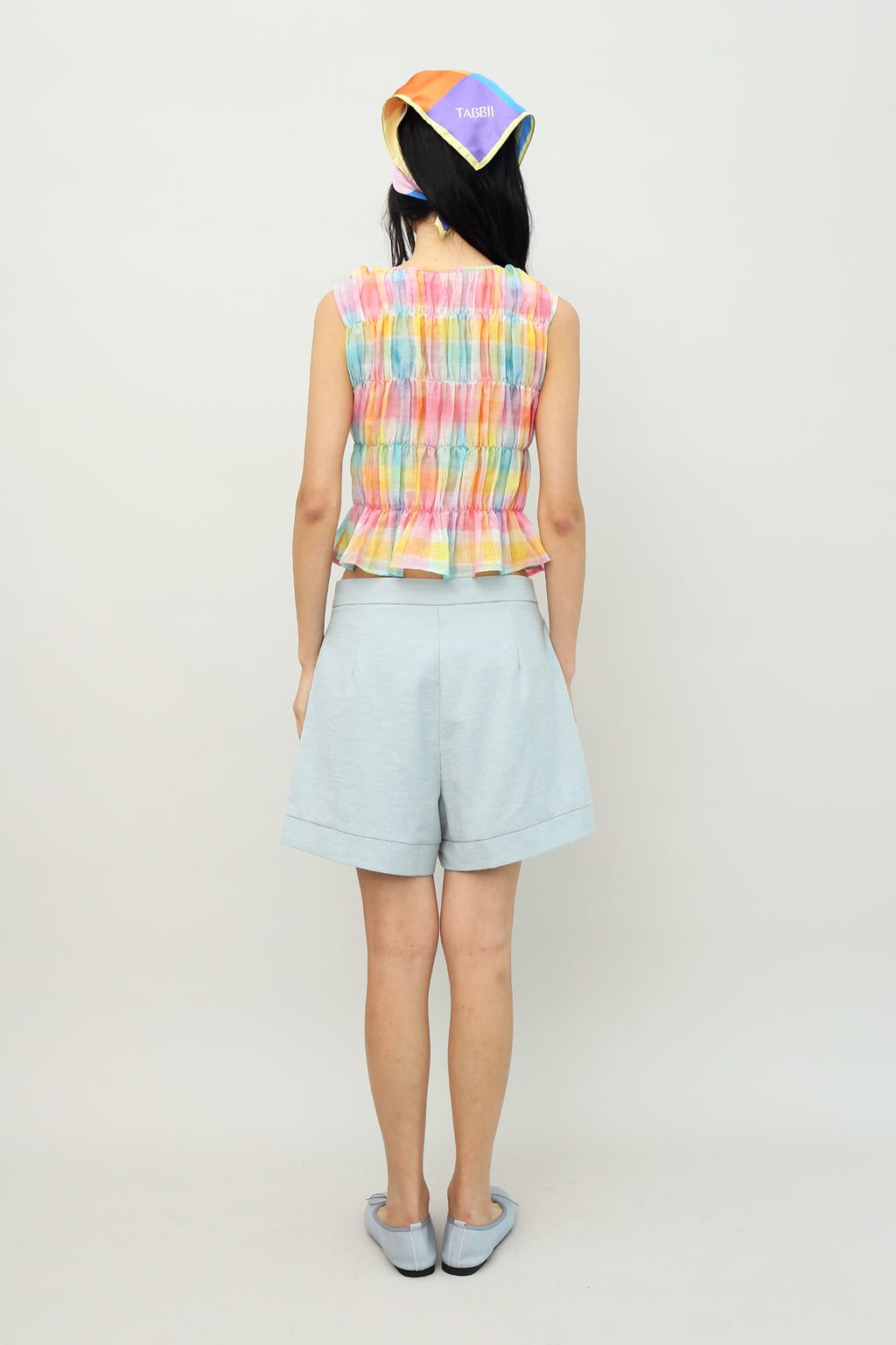 Jolly Rainbow Smocked Top