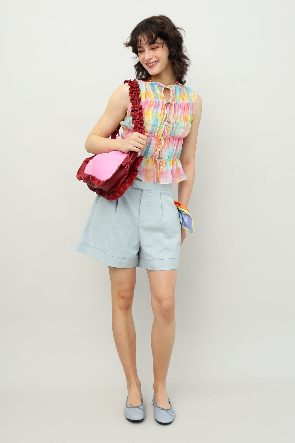 Raviolii Pillow Bag - Bubblegum Cherry