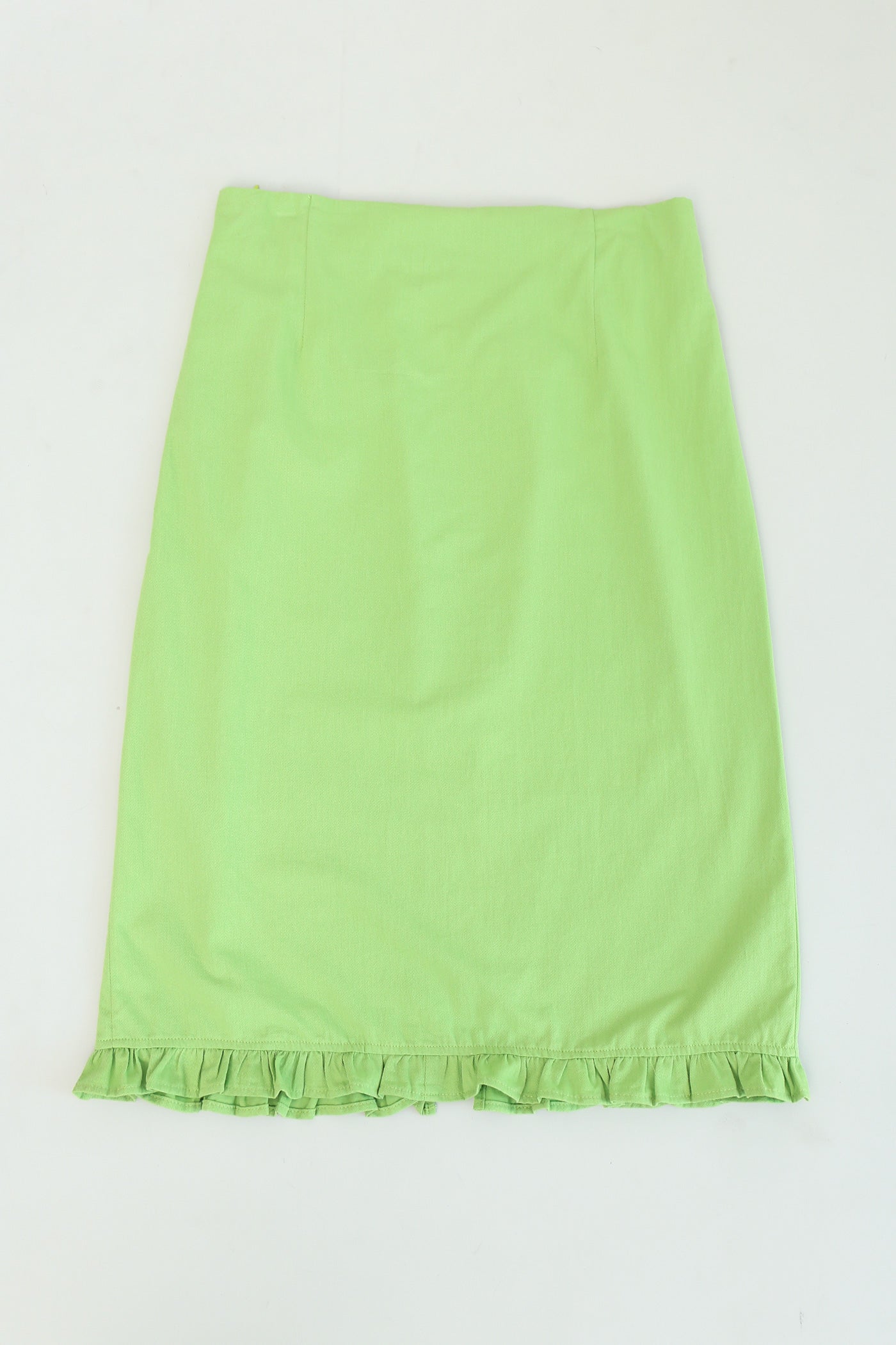Zeezee Ruffle Skirt in Pistachio