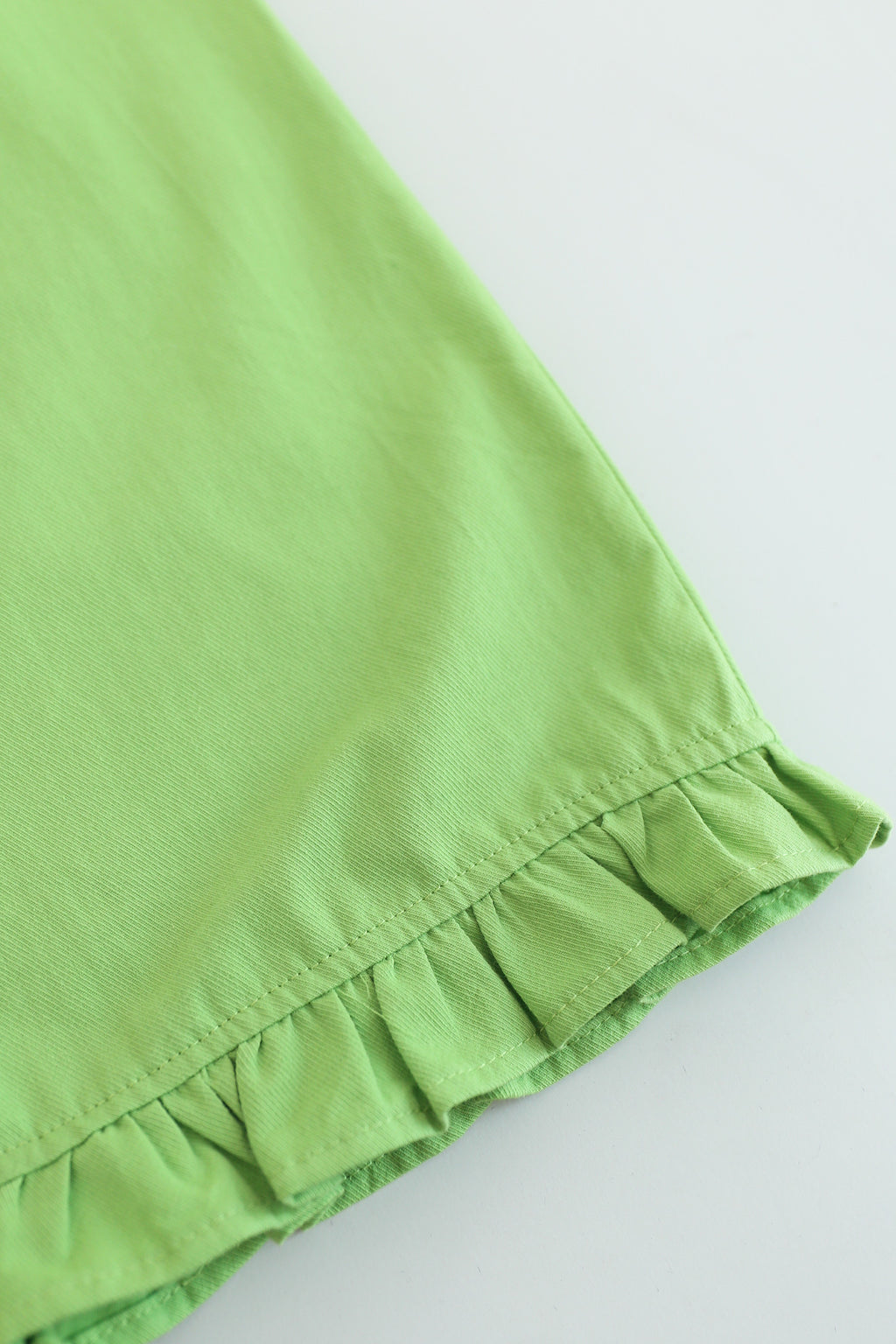 Zeezee Ruffle Skirt in Pistachio